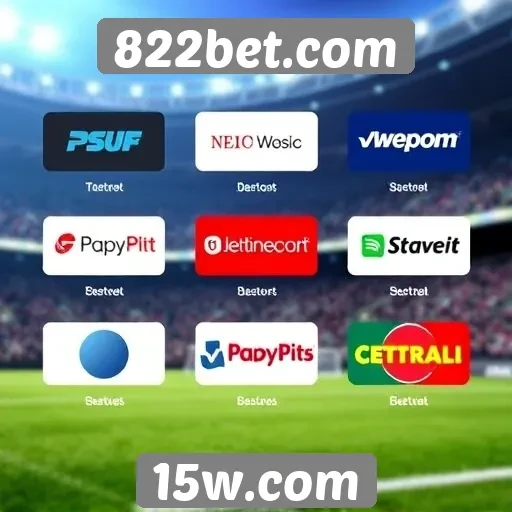 A diversidade de métodos de pagamento no 822bet