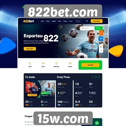 822bet.com se destaca na experiência do usuário